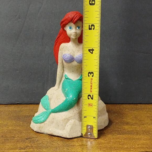 Disney Little Mermaid Ariel 1990  Mr. Sandman Statue Sand Sculpture Figurine - Picture 10 of 10